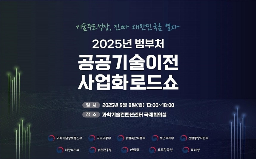  1,863개 공공기술 민간 문 두드렸다…기술이전 로드쇼 성과 속출