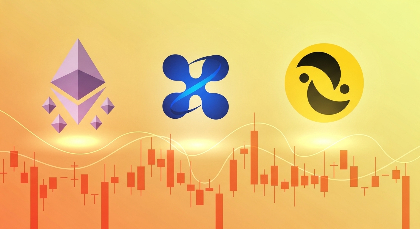 이더리움·BNB·XRP 등 주요 알트코인, 기술적 분기점 도달... 향후 방향성 주목
