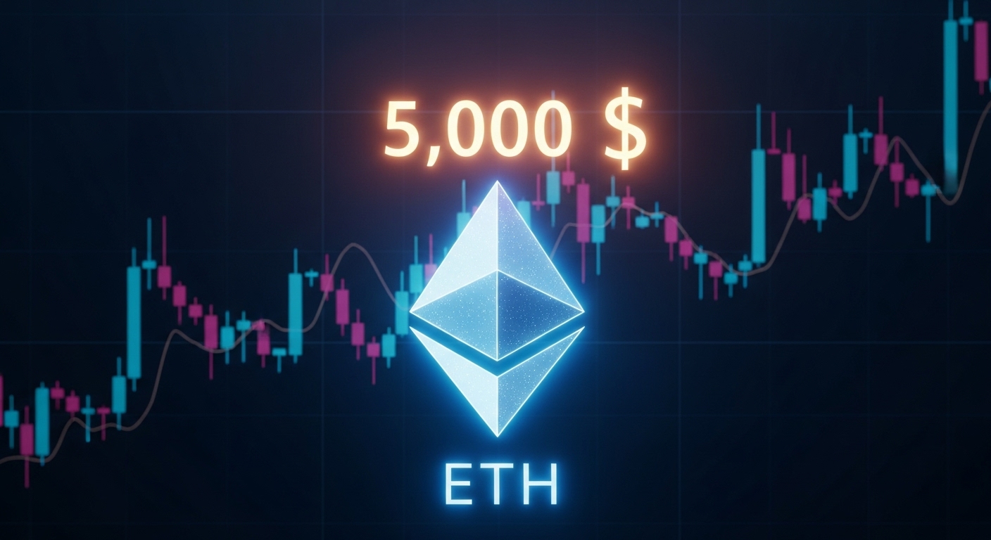 이더리움(ETH), 5,000달러 돌파 앞두고 기술적 조정 경고... 단기 분기점은 4,800달러