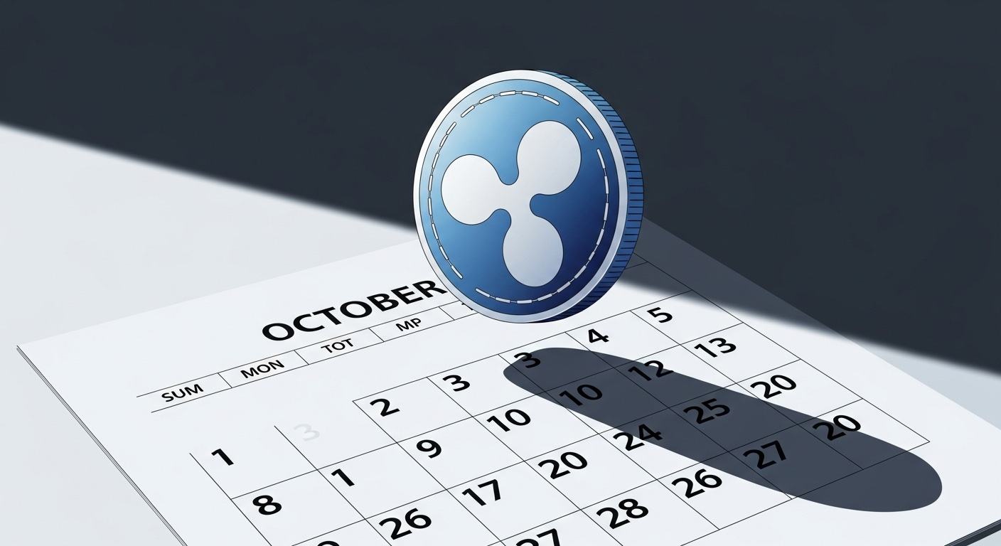 XRP, '업토버' 상승 신화에 제동…10월 평균 수익률 -4.58%