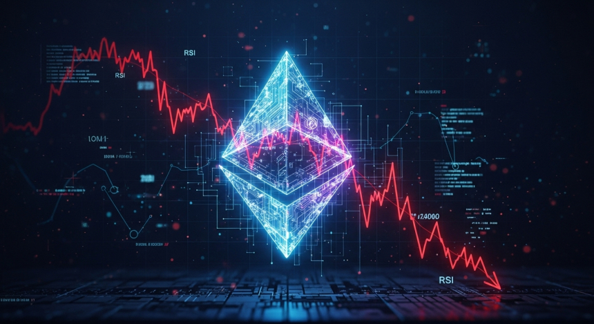  이더리움($ETH), RSI 14.5까지 급락…과매도 구간 진입에 단기 반등 기대