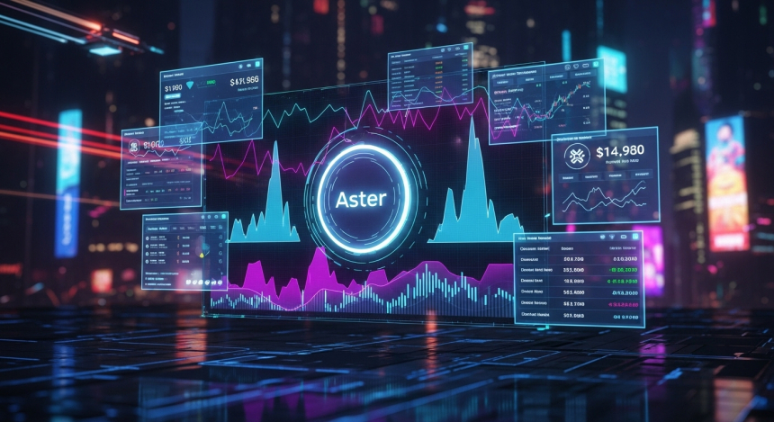  탈중앙화 파생상품 거래소, 사흘 연속 신기록…아스터가 50조 원 거래 주도