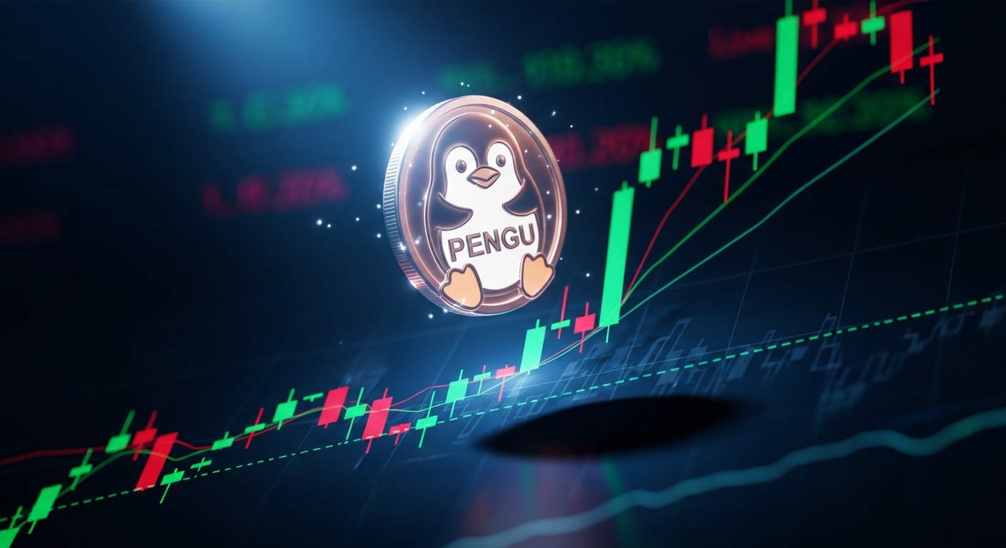 펏지펭귄(PENGU), 기술적 반등 성공…최대 0.096달러(약 133원) 상승 시나리오 제기