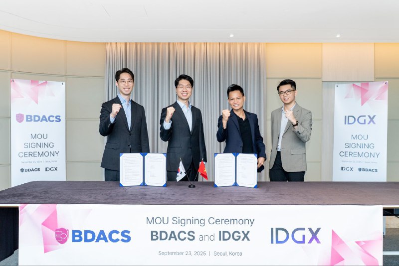 비댁스, 베트남 IDGX와 디지털자산 JV 설립 MOU 체결…동남아 핵심 허브 도약 목표
