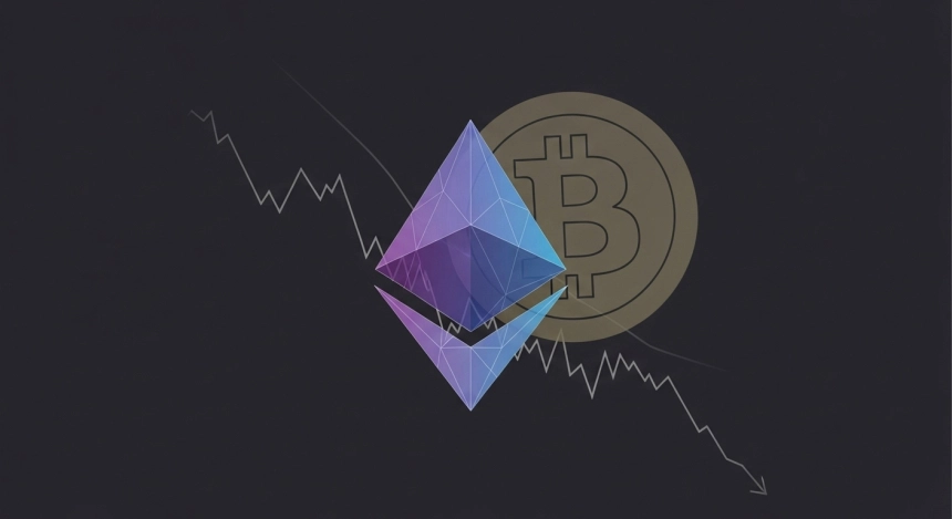 이더리움($ETH), 비트코인($BTC) 대비 부진 지속… ETH/BTC 비율 0.039까지 하락