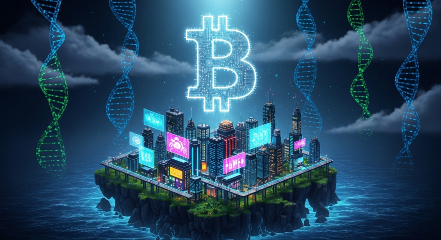  암호화폐로 섬·DNA 타임캡슐 결제…현실로 확장되는 블록체인 경제