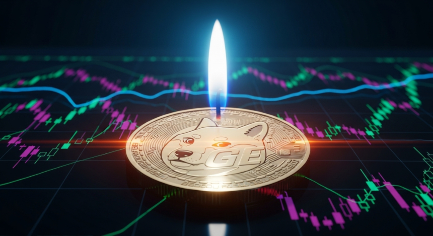  도지코인($DOGE), 하락 속 롱 청산 집중…'갓 캔들' 급등 예고되나