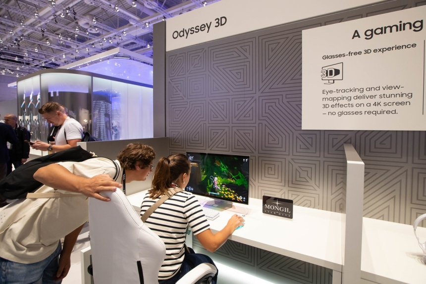  넷마블, 삼성과 손잡고 IFA서 '몬길: STAR DIVE' 첫 공개…3D 게임 체험에 반응 폭발