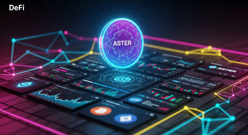  아스터(ASTER), 출시 2개월 만에 2,400% 급등…CZ 지원 힘입어 상위권 진입