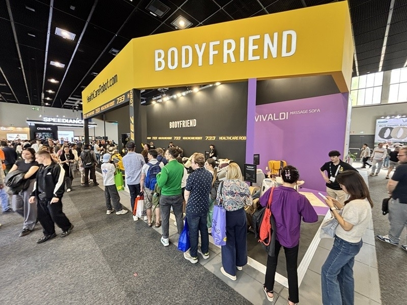  바디프랜드, IFA 2025서 헬스케어 로봇 공개…2천명 체험 몰렸다