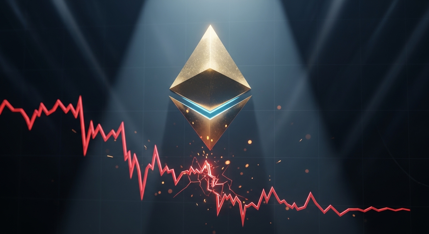 이더리움($ETH), 4,000달러 지지선 위기…추가 하락 시 2,900달러까지 열릴 수도
