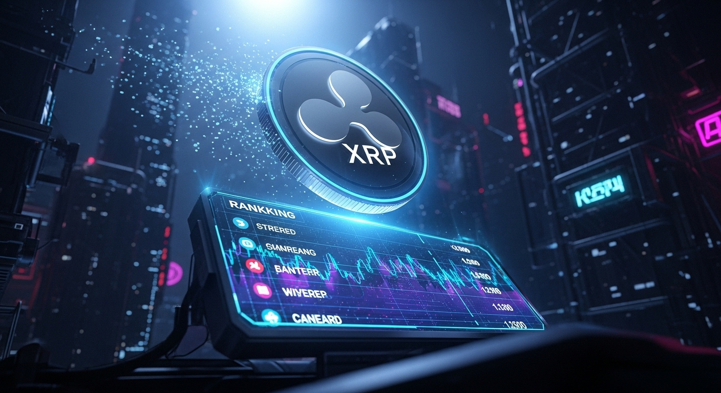 리플(XRP), 시총 262조 원 돌파…씨티그룹 제치고 글로벌 100대 자산 재진입