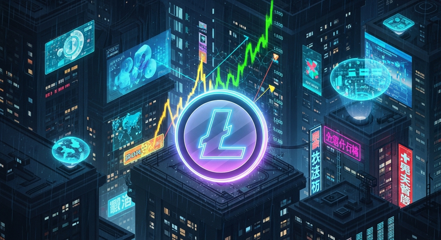 라이트코인($LTC), 미결제약정 사상 최대…ETF 기대감에 반등 신호