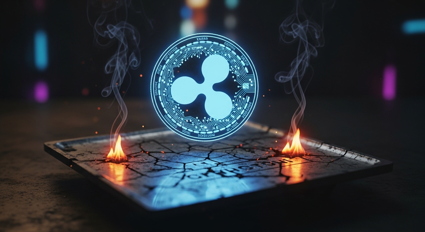 XRP 소각량 '제로' 수준 추락... 희소성 기반 상승 시나리오 흔들
