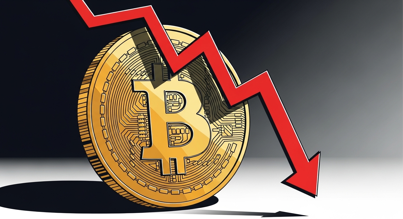 비트코인($BTC), 정점 찍고 14% 급락…“과열 강세 장세 식었다”