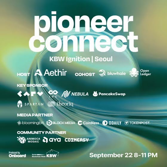  Aethir, “AI·Web3·DePIN” KBW2025 참여