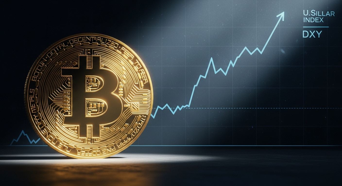 달러 인덱스 반등, 비트코인($BTC) 10만 달러 지지선 흔들리나