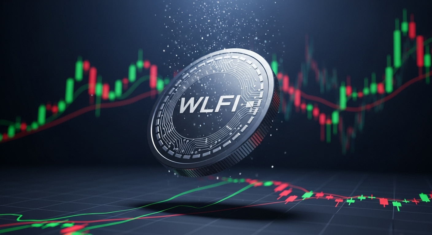 트럼프 연관 토큰 'WLFI', 단기 40% 급락…고래 투자자 수백만 달러 손실