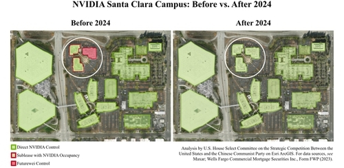  화웨이, 엔비디아 건물 10년간 공유…미 의회 '기술 유출' 조사 착수