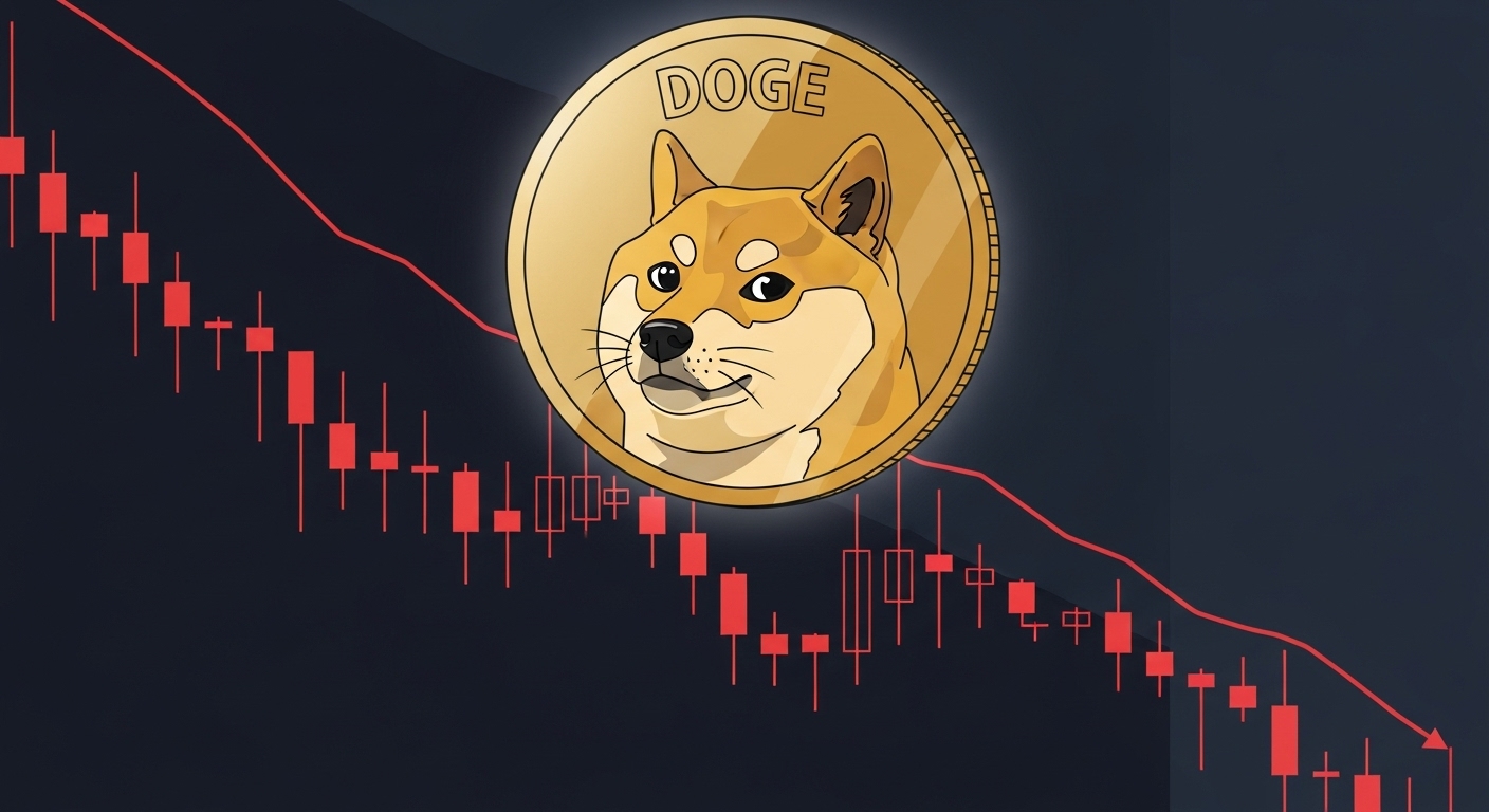 도지코인($DOGE), 지지선 붕괴 위기…단기 추가 하락 가능성 커져