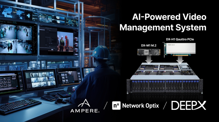  딥엑스, 美 전시회서 '탈 엔비디아·인텔' AI 관제 시스템 공개…보안 시장 흔든다