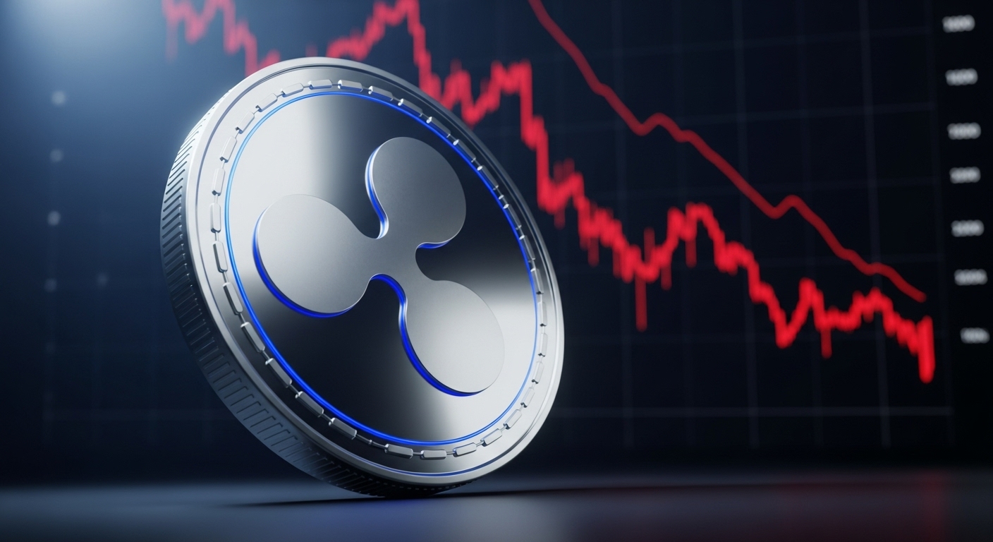 리플(XRP), 기술적 저항선 돌파 실패…단기 최저점 경신 경고