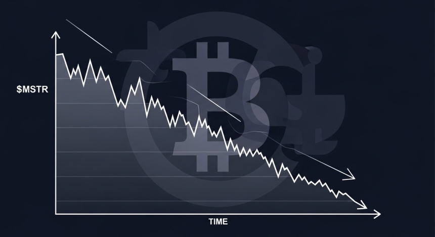  비트코인 하락 직격탄…마이크로스트래티지($MSTR), 6개월 최저가 추락