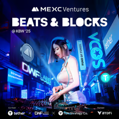 MEXC Ventures Beats & Blocks @ KBW '25