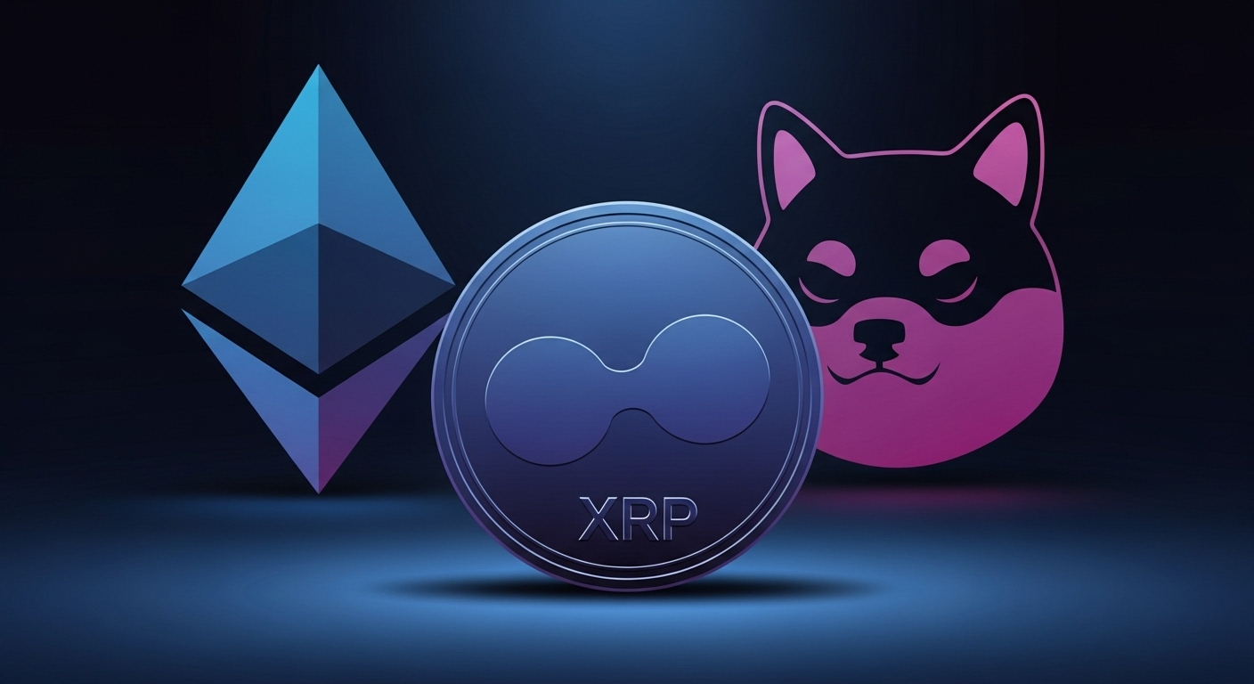 XRP·이더리움·시바이누, 기술적 분기점 도달…단기 급등락 경고 신호