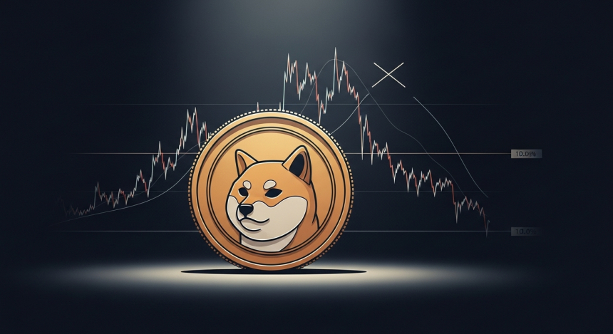  시바이누(SHIB), ‘미니 데드크로스’ 형성…단기 약세장 진입 경고