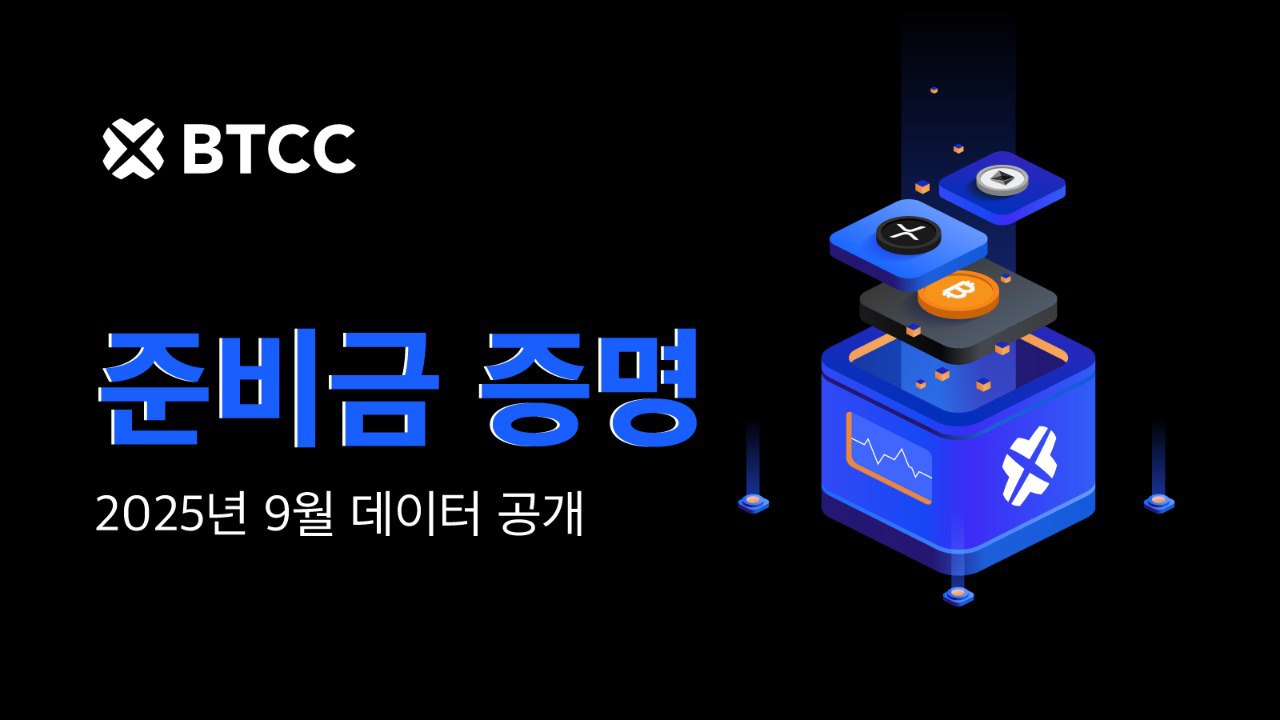 BTCC거래소, 9월 준비금 증명 143% 유지하며 재정 건전성 입증
