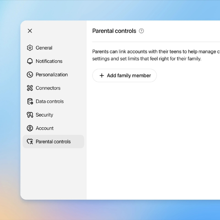  오픈AI, 청소년 보호 위해 '부모 통제 기능' 도입…챗GPT 안전성 강화