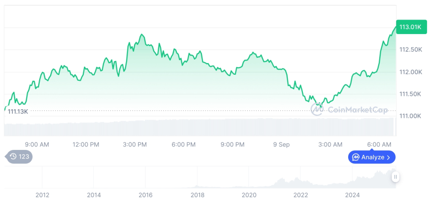  [저녁 시세브리핑] 암호화폐 시장 혼조세… 비트코인 11만3017달러, 이더리움 4366달러