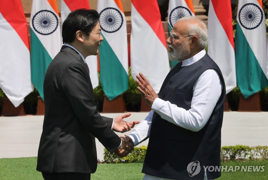  인도·싱가포르, AI·반도체 손잡았다…美 관세에 기술 동맹 강화