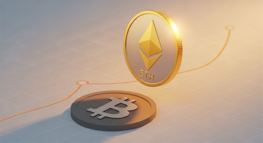  이더리움(ETH), 비트코인 제치고 ETF·현물 시장 점유율 확대…장기 강세 가능성 주목