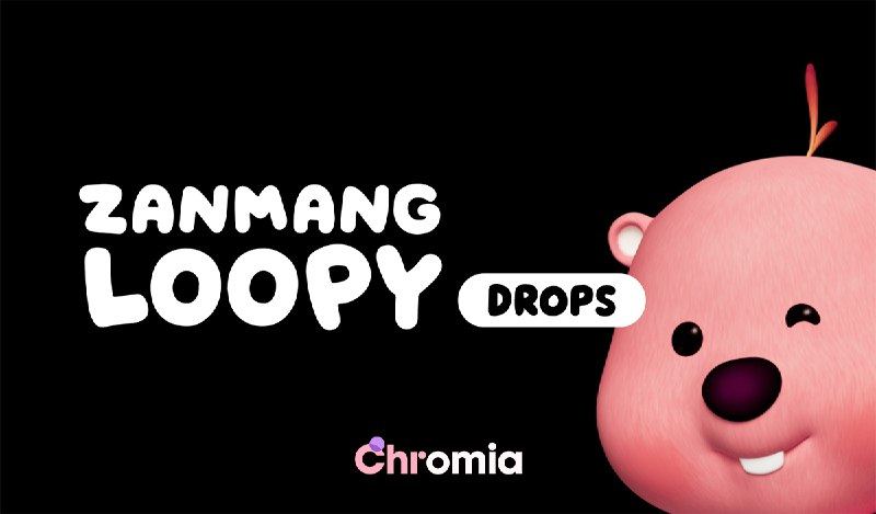  레이어1 블록체인 크로미아, ‘잔망루피 드롭스’ NFT 900만 트랜잭션 돌파