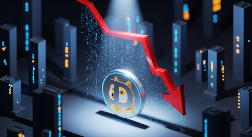  도지코인($DOGE), 역대급 청산 사태…하락장에도 거래량 181% 급등