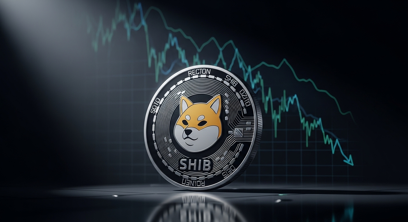 시바이누($SHIB), 기술적 붕괴 조짐…0.000010달러 재하락 우려 고조