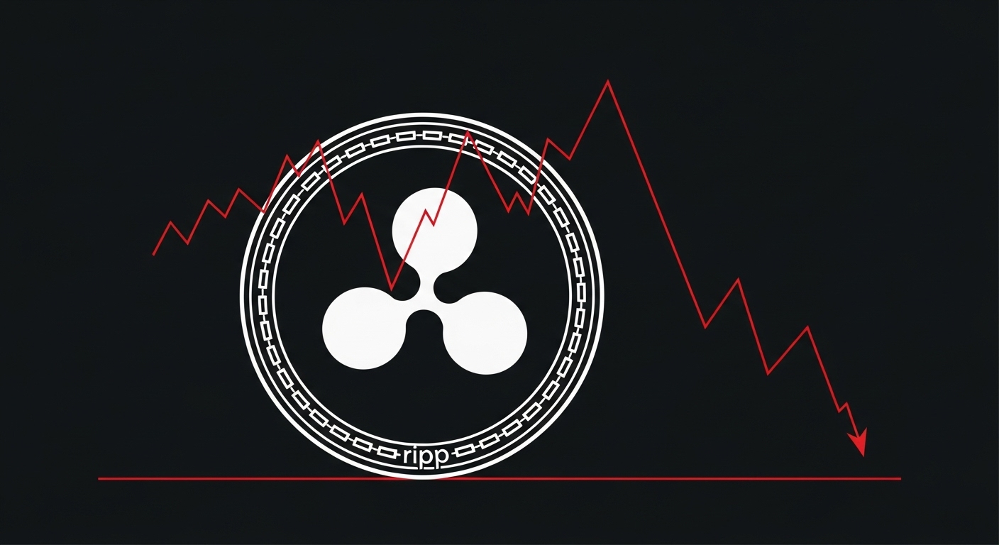 XRP, 거래량 하루 만에 90% 급감…3달러 돌파 실패로 하락 전환 현실화