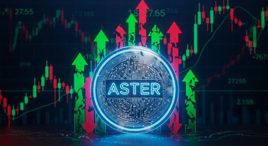 아스터, 1,677% 급등 후 35% 급락…CZ와 연관설에 시장 요동