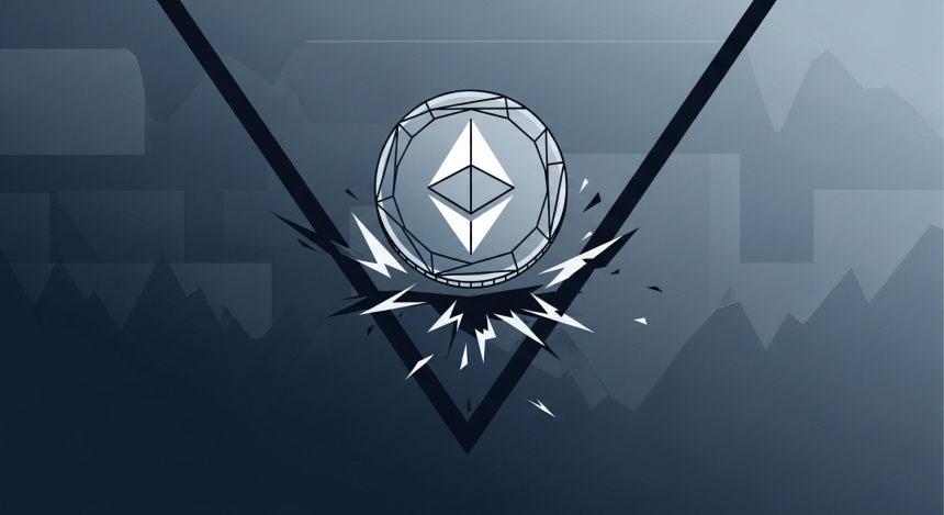  이더리움(ETH), 기술적 지지선 붕괴에 7.5% 급락…3,300달러까지 추가 하락 우려