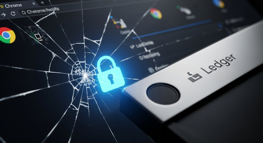  크롬 보안 결함, 하드웨어 지갑까지 노린다…Ledger CTO '지갑 정보 탈취 경고'