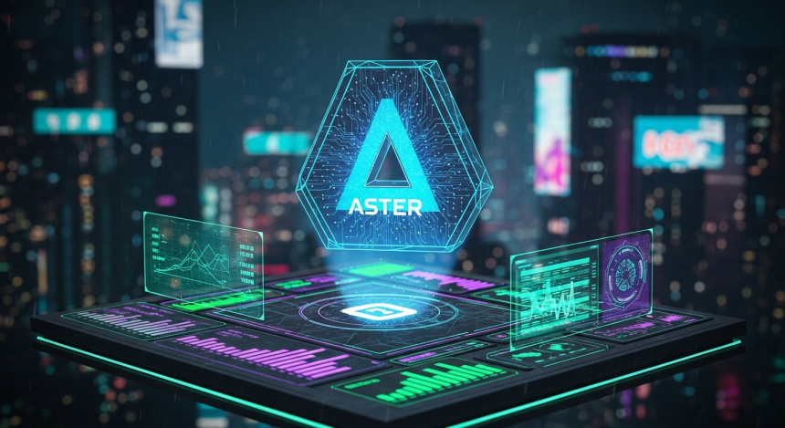  고래 투자자, 아스터(ASTER)로 98억 원 차익…무기한 선물 거래량도 49조 돌파