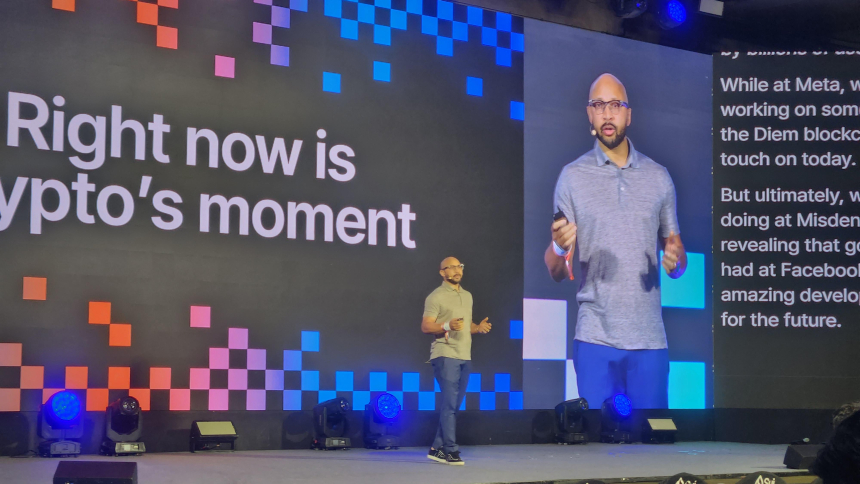 수이 공동창업자 아비오둔, 'KBW 2025' 기조연설...“개발자 채택·데이터 주권·딥북 성과 강조”