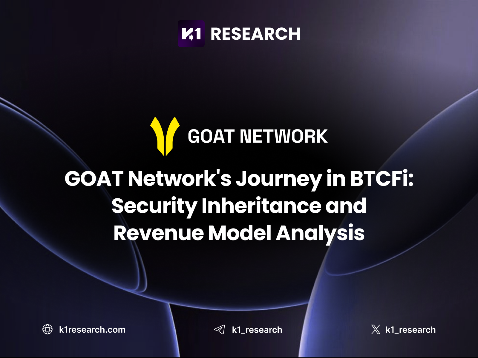 “비트코인, 잠자는 자산에서 수익 엔진으로”…케이원 리서치, BTCFi 주도할 GOAT 조명