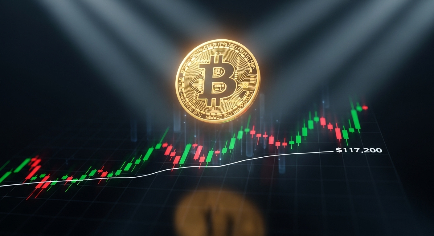 비트코인($BTC), 11만 7,200달러 돌파 실패…옵션 만기 앞두고 단기 조정 우려