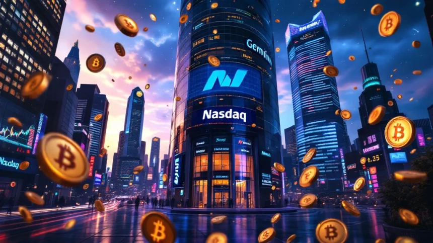  암호화폐 거래소 제미니, 나스닥 상장