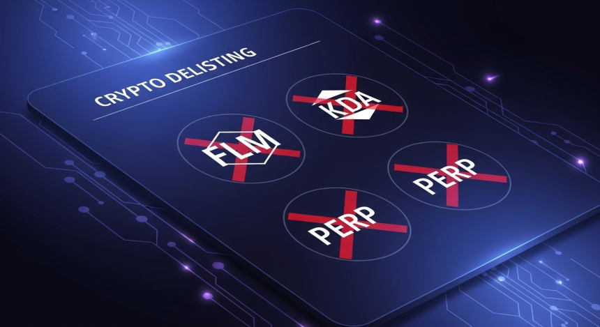  바이낸스, FLM·KDA·PERP 상장폐지 예고…11월 12일 거래 전면 중단