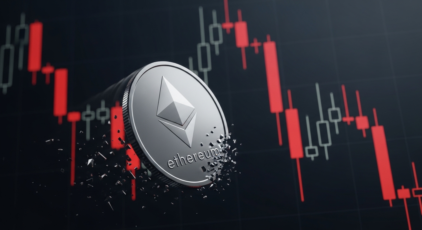 이더리움(ETH) 급락…롱 포지션 1,592억 원 증발·불 플래그 패턴에 반등 기대