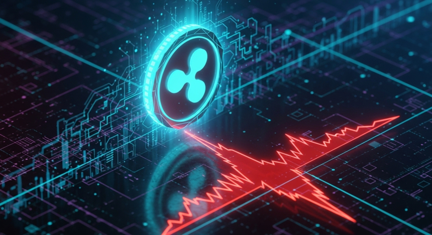  리플(XRP) 결제 거래량 한 달 새 67% 급감…온체인 수요 위축 신호
